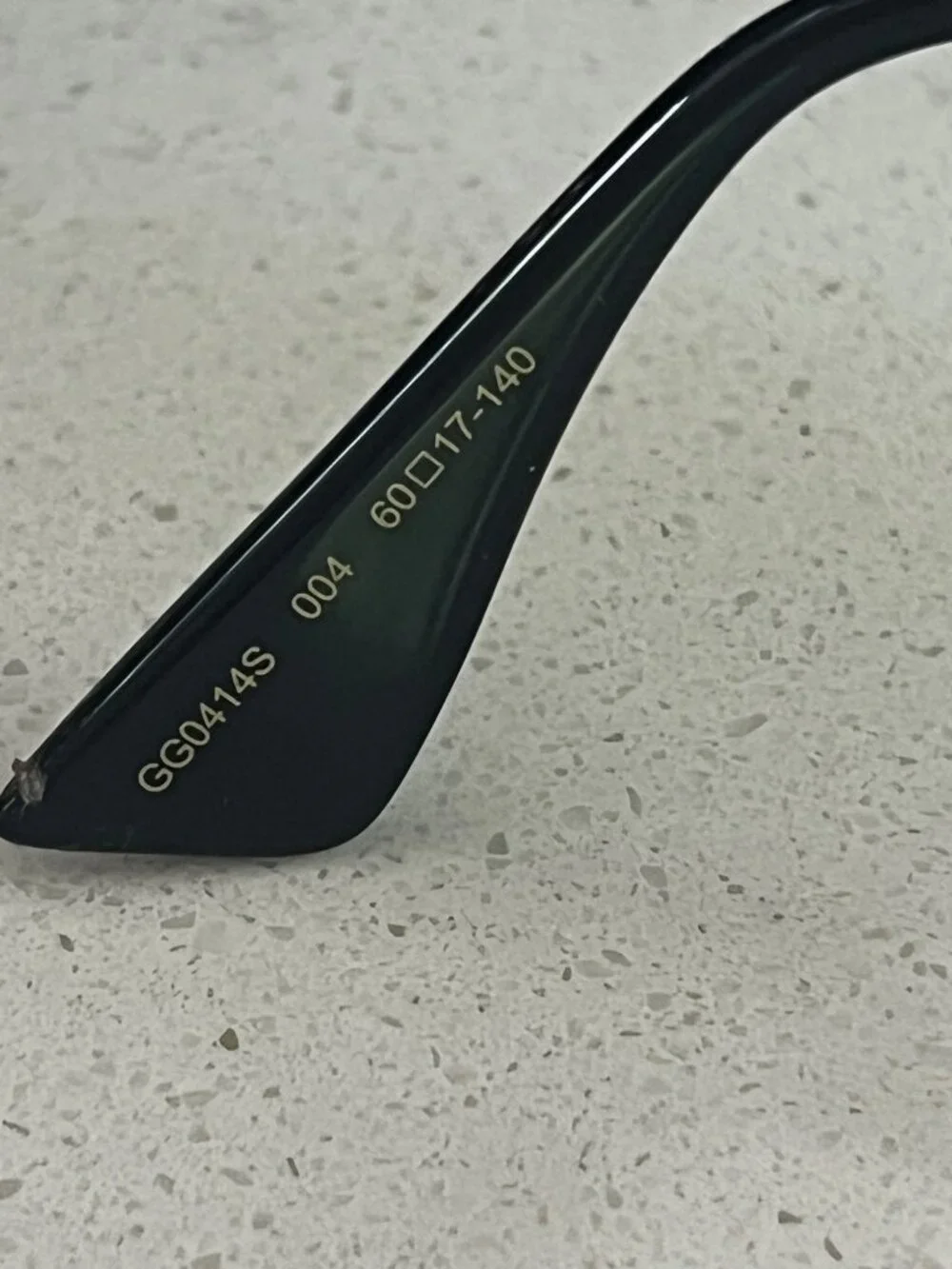 Gucci GG0414S square tiger sunglasses